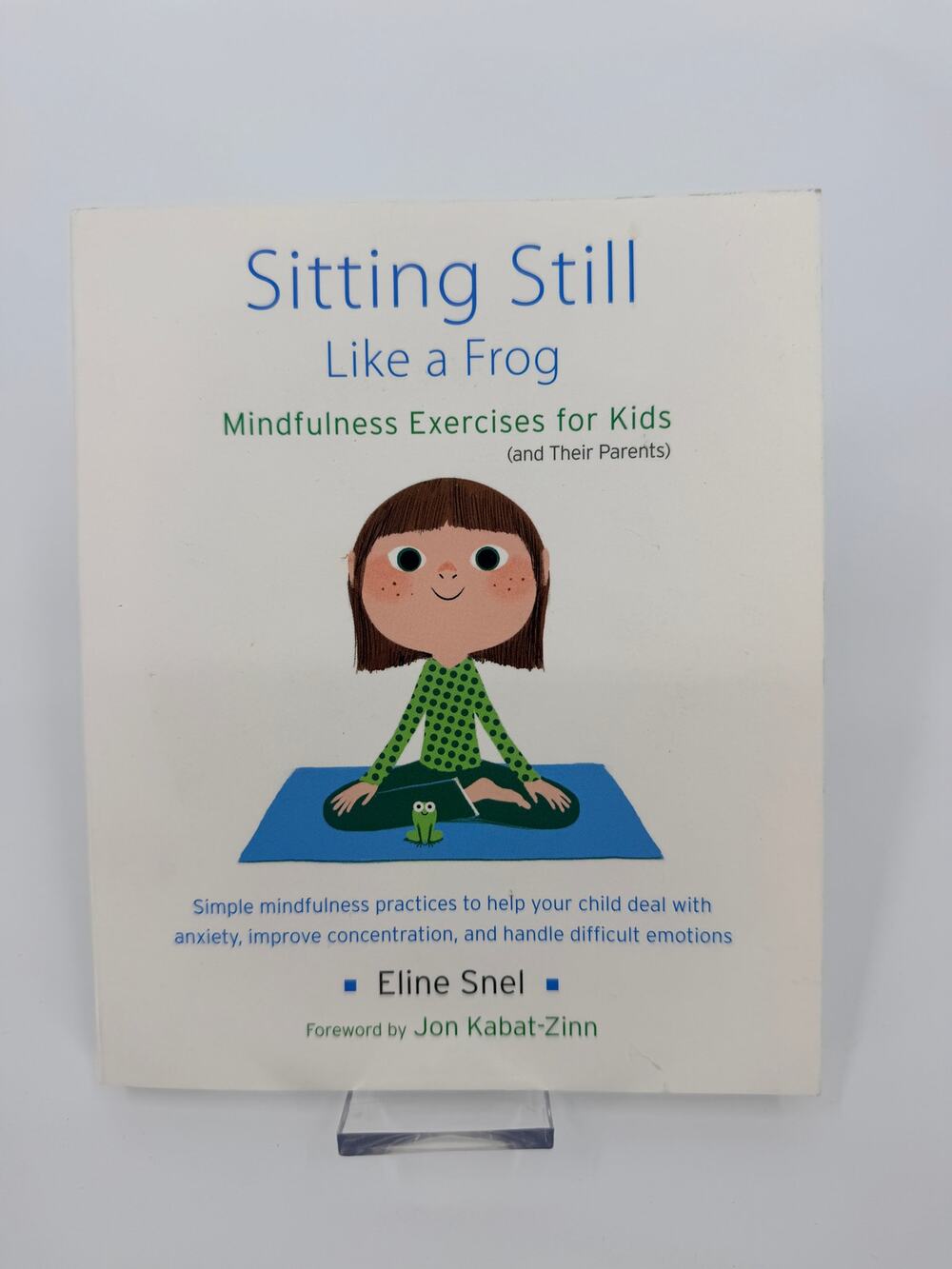 Sitting Still Like a Frog Eline Snel Mindfulness Kids Parents Book CD NEW